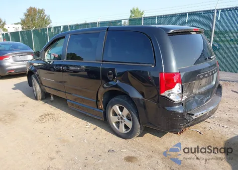 2013 Dodge Grand Caravan Se z USA, uszkodzony, nr VIN 2C4RDGBG3DR648250
